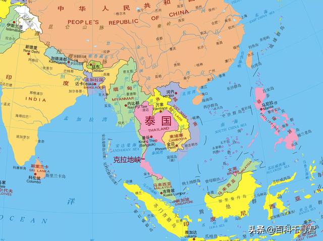 马六甲海峡位于:泰国为什么不在狭长的半岛之间挖一条运河，从而取代马六甲海峡