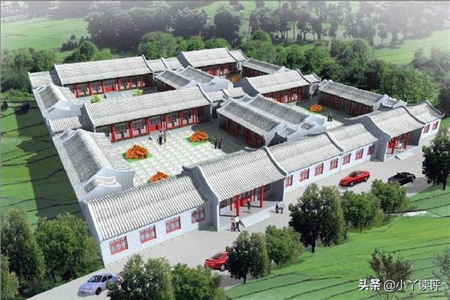 建造一个标准的两进四合院占地面积多大,房屋尺寸多少?