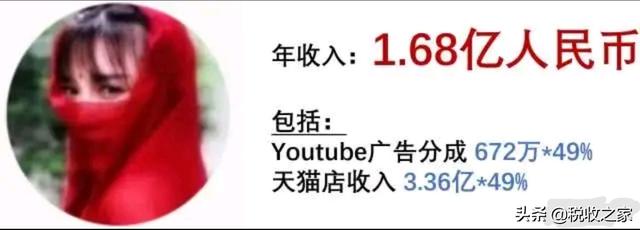 网红的收入高吗,有个人所得税吗？
