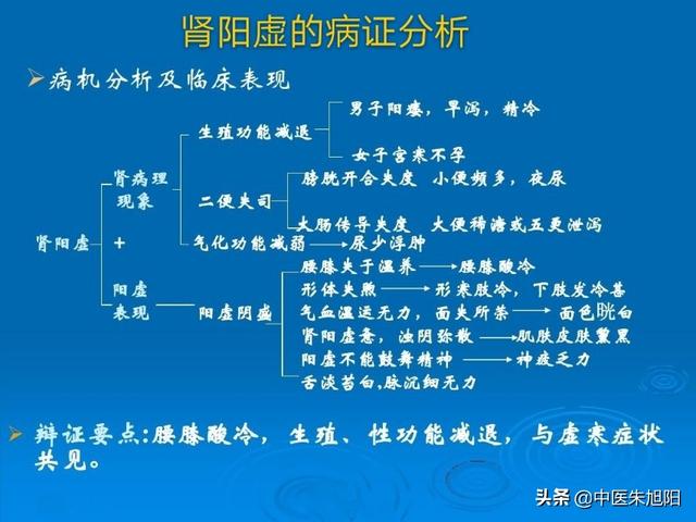 补肾疯子朱教授，肾阴虚与肾阳虚的区别与共同点，分别会造成什么后果