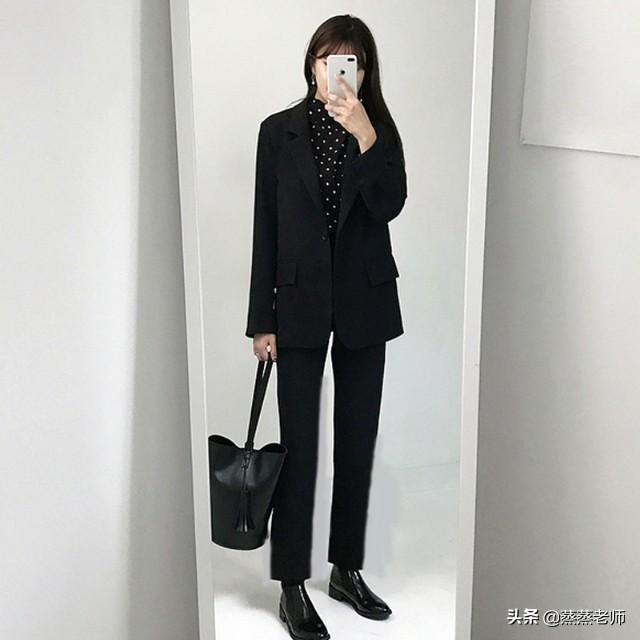 女生不喜欢穿高跟鞋，那么穿西装鞋子要怎么搭配？插图24