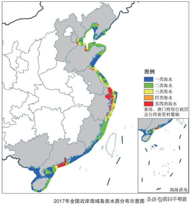 我们国家的海域大致有什么，我国四大海域中哪一个污染最严重