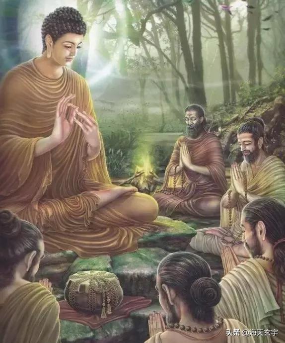 佛祖拈花迦叶一笑图片