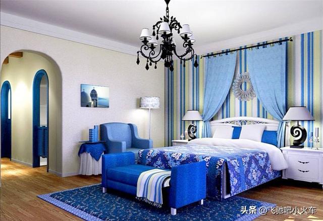 头条问答 - 蓝色的床,黄色的墙体,搭配什么颜色的窗帘?(3个回答)