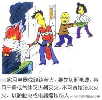 电器火灾,家用电器或线路着火该如何扑救？