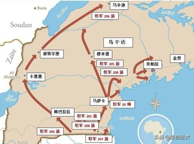 坦桑尼亚军队打败乌干达,消灭卡扎菲装备苏联坦克的大军是怎么回事？