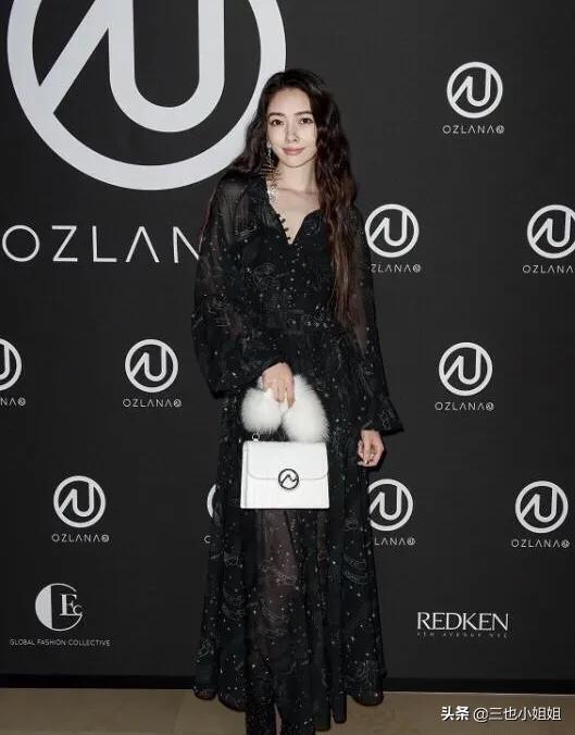 郭碧婷身高:郭碧婷出席巴黎时装周，穿的黑色半透轻薄透纱长裙是什么风格？