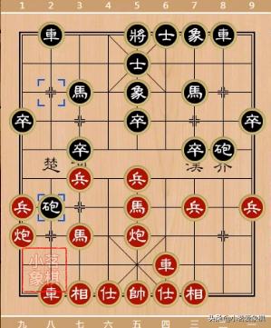 象棋中炮盘头马怎么布局怎么玩