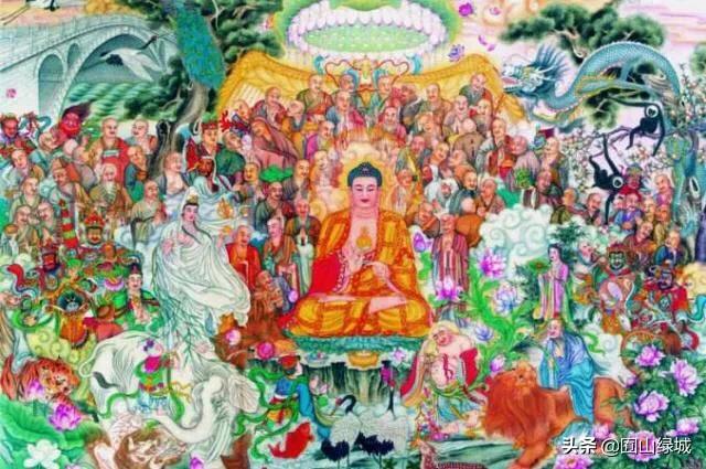 中国众神之首是谁，《西游记》中，如来佛祖真的是五方五老之首吗