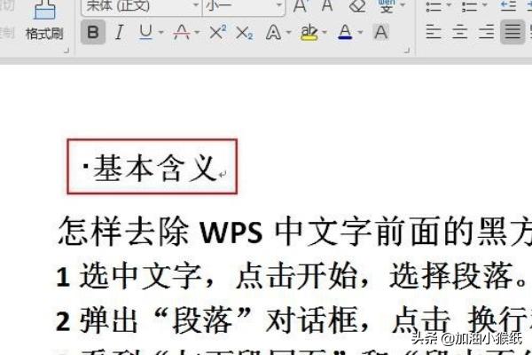 word黑色方块，如何去除word中文字前面的黑方框