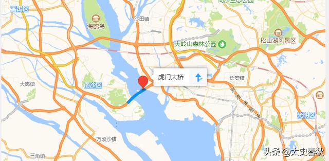 虎门大桥简介:虎门大桥日进300万，什么概念？