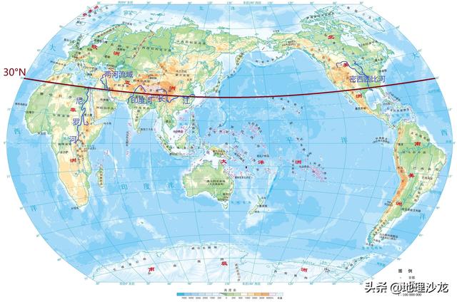 世界北纬30度未解之谜，北纬三十度经过哪些地理事物有何依据