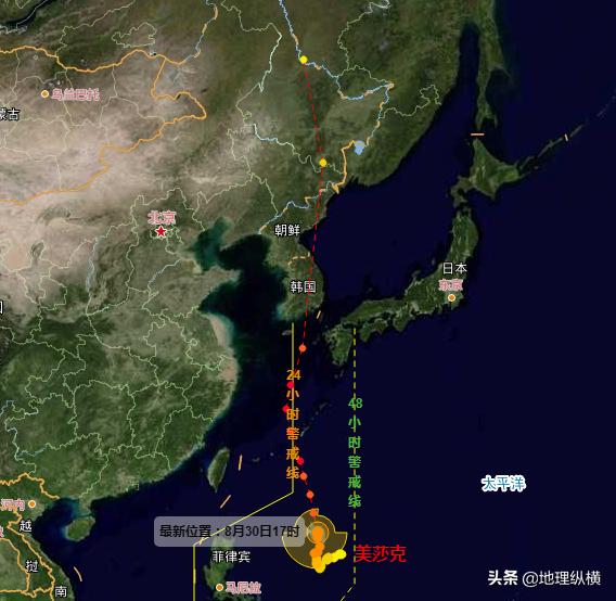 灿都减弱为台风级，第9号台风“美莎克”特别像去年的“玲玲”，还要去我国东北吗？