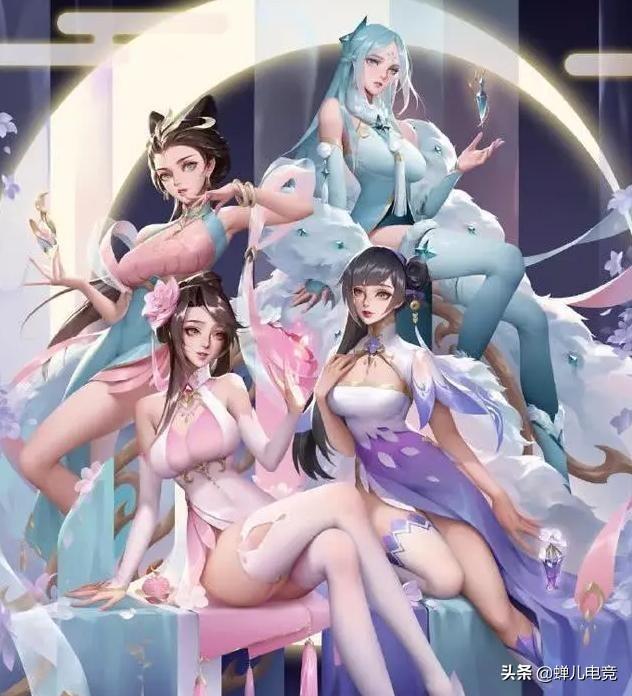 王者荣耀：四套皮肤预告,限定四大美女,五虎机甲皮肤,李白典藏正在制作！如何评价？