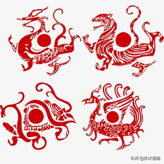 头条问答 左青龙 右白虎 前朱雀 后玄武 中间是什么 有什么依据 99个回答