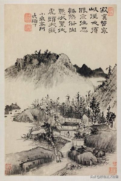 一串红国画画法:一串红国画画法步骤图 国画和水彩画画法一样吗？