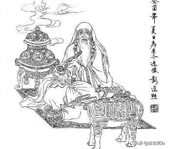 太上老君图片:小说《西游记》中，菩提祖师和太上老君，谁的法力更强为什么