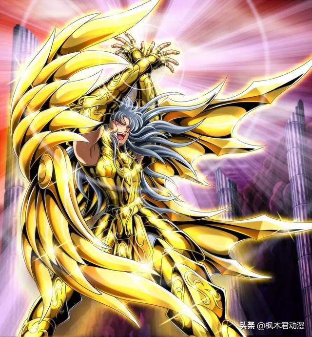 自认为"感觉良好"的设定:如最早登场的摩羯座黄金圣斗士伊奥尼亚,竟没