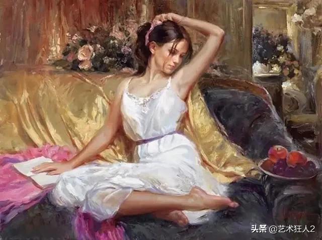 黛安的自画像:人体油画和人体素描在你眼里哪个更有艺术性？