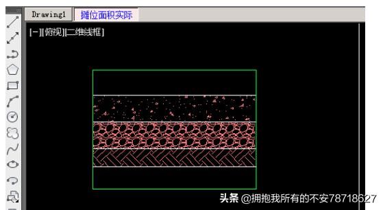 cad中怎么绘制路面结构做法断面图?