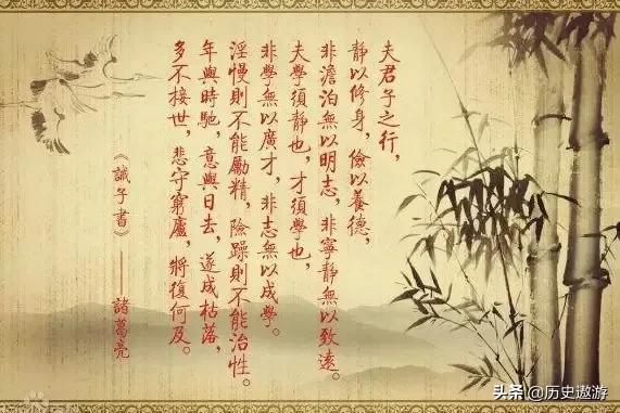 诫子书诸葛亮想让儿子成为一个怎样的人？