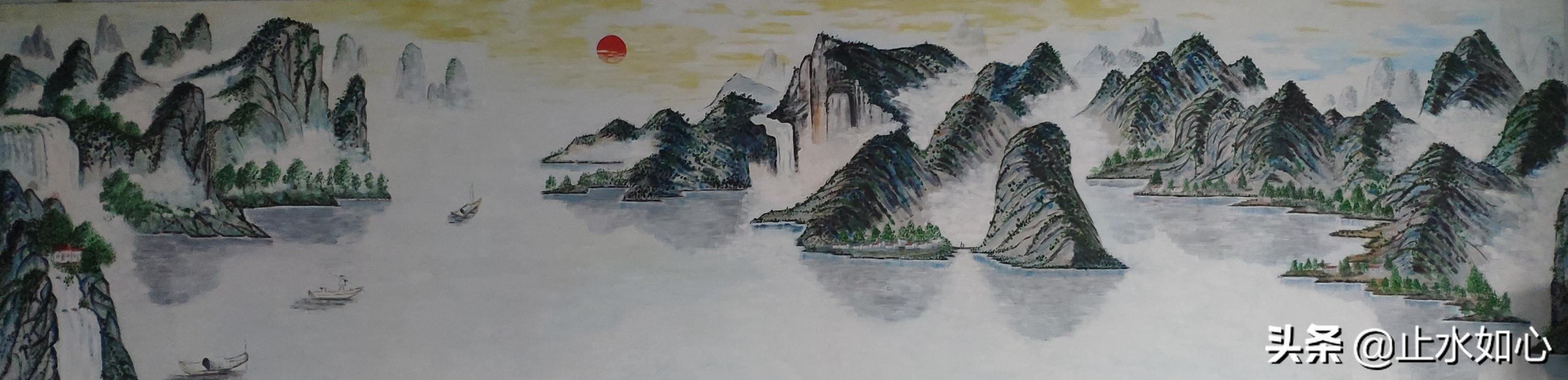 客厅沙发背后挂画大全,你家客厅沙发后面的墙上挂的是什么？