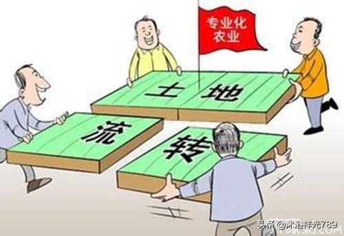 土地流转,我就自己种我自己的地不流转行吗？