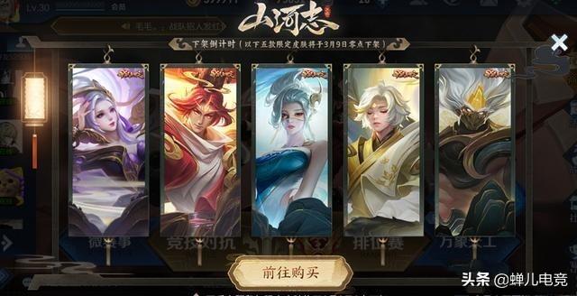王者荣耀：五岳皮肤买亏了！今天更新太华只要888点券,玄嵩售价488点券！如何评价？