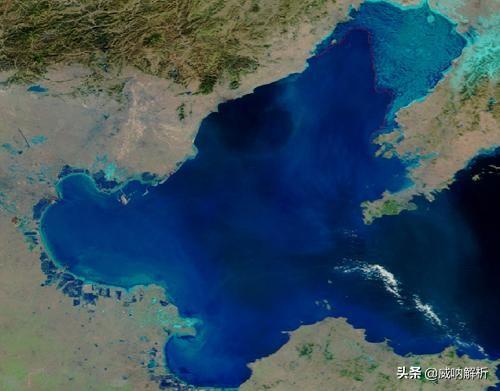 黄海渤海的水为什么不相融，在黄海与渤海的水面交界处，为什么水的颜色不一样
