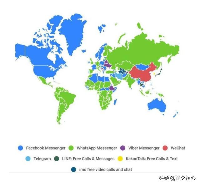 国外有什么软件类似于微信可以聊天，发图文点赞分享