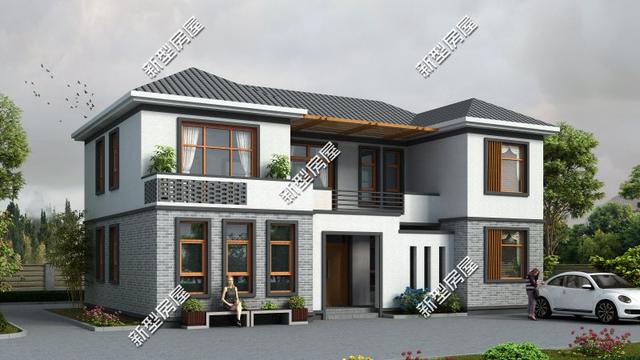 2022年农村宅基地南北宽10米东西长15米,房屋怎么设计?