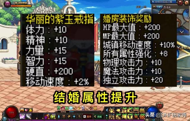 DNF最悲伤一幕,玩家遇“负心汉被离婚”,婚房属性不在,后悔当初廉价嫁人,如何评价？