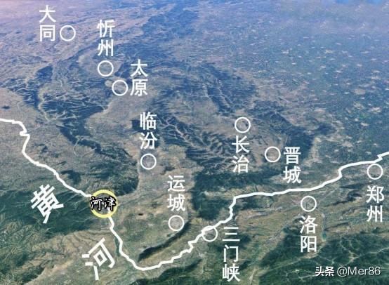 古人进攻关中,为什么必须要从函谷关或者潼关,为什么不从山西西南部渡黄河进攻呢？