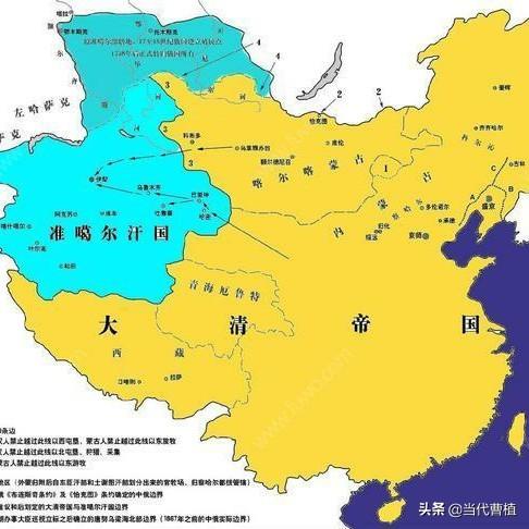 全盛时期的清朝为什么灭得了准噶尔却灭不了安南？