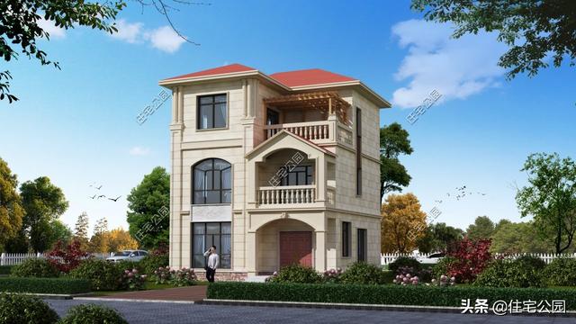 三层农村住宅设计图(普通三层楼房设计图农村)