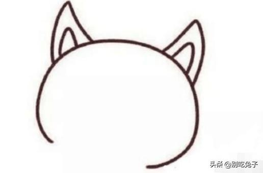 九尾狐简笔画,简笔画可爱的狐狸怎么画？