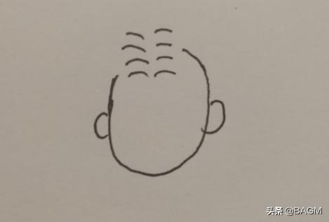 男生头发怎么画,动漫人物头发怎么画（1）？