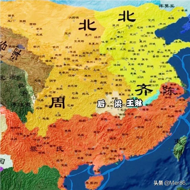 宋明帝:南朝宋齐梁地盘很大，为何到了陈朝变得很小？