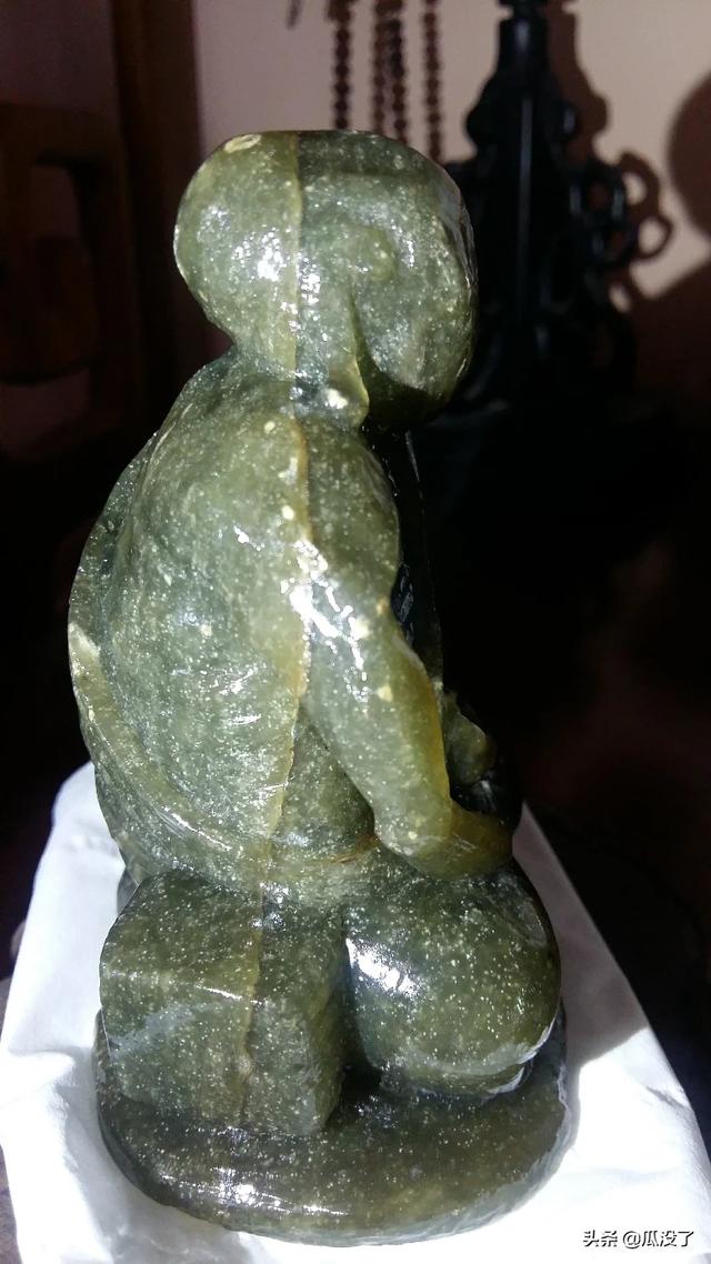 头条问答 - 罕见至极的民国青田石艾叶绿印章是否真的价值连城?