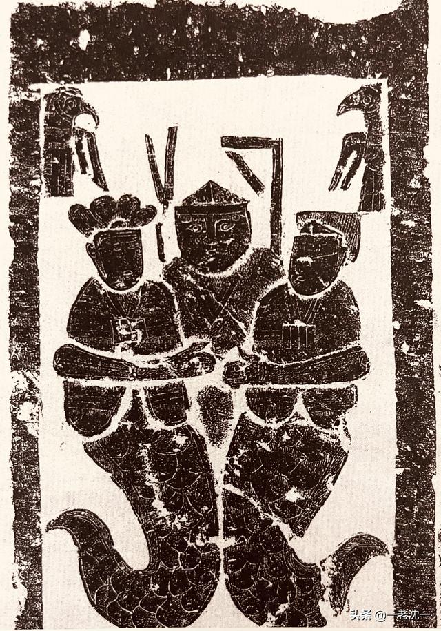 我国出土的一些伏羲女娲图中，两人的手中各拿着曲尺和圆规，这有什么寓意？插图53