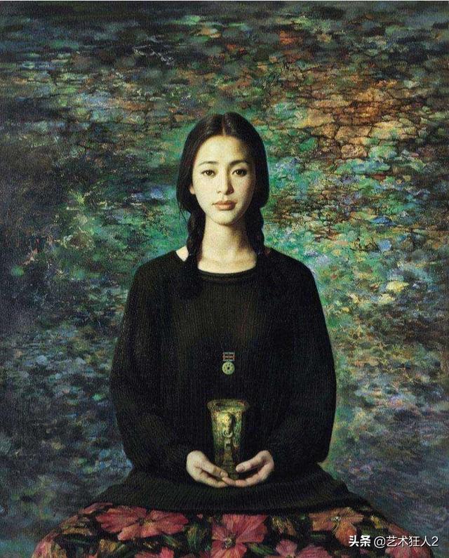 雨中女郎 恐怖，美女画家捷列茨一幅受过魔咒的画作《雨中女郎》，看了无法入睡