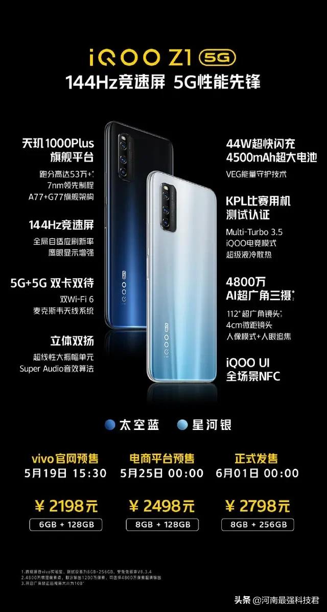 iQOO Z1智能5G手机有多强大？