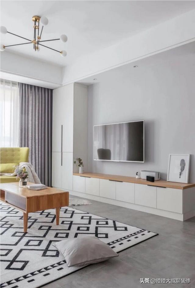 电视背景墙一般做多大如果正面墙做好看吗谢谢