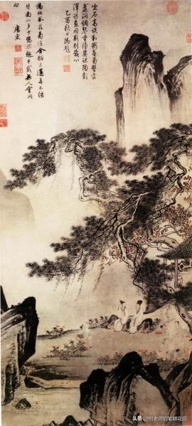 唐伯虎的画:唐伯虎到底是江南四大才子之首吗？他有何作品流传后世？