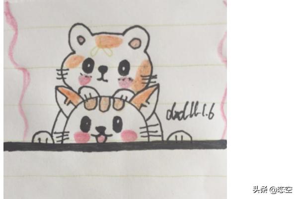 小狗的简笔画图片大全,简笔画小狗和小猫的画法？