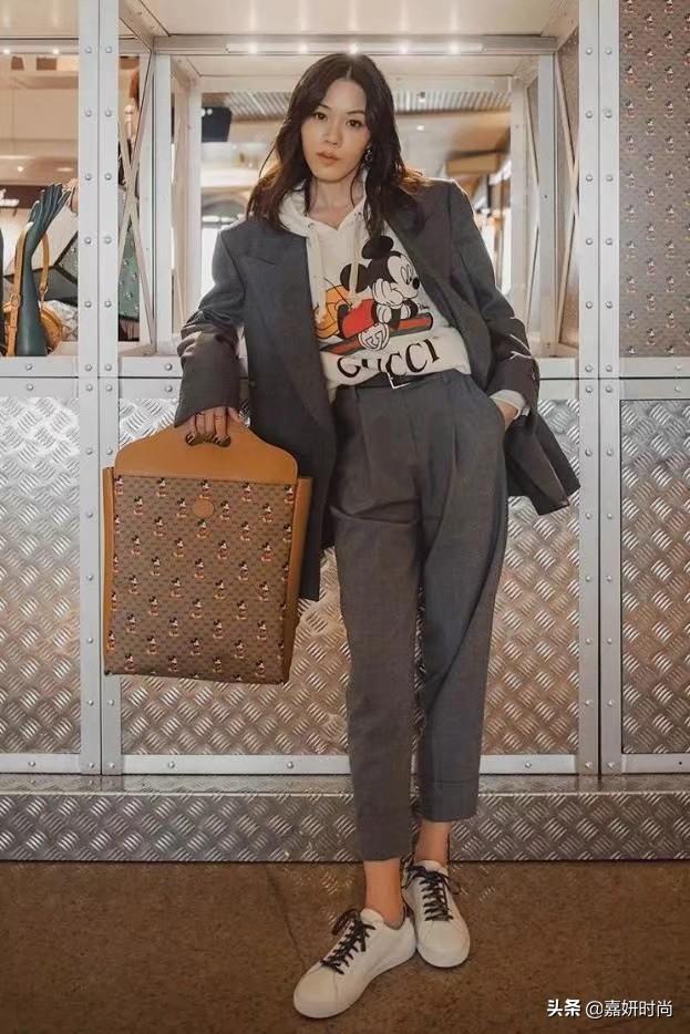 女生不喜欢穿高跟鞋，那么穿西装鞋子要怎么搭配？插图118