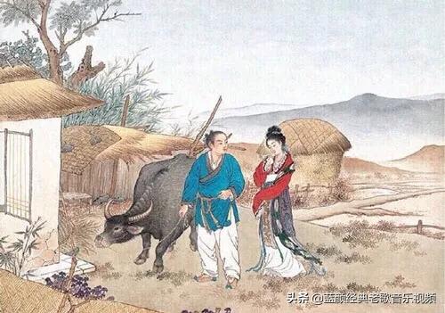 牛郎织女电影:马上要七夕了，小时候有没有趴在葡萄架下听牛郎织女相会的声音？
