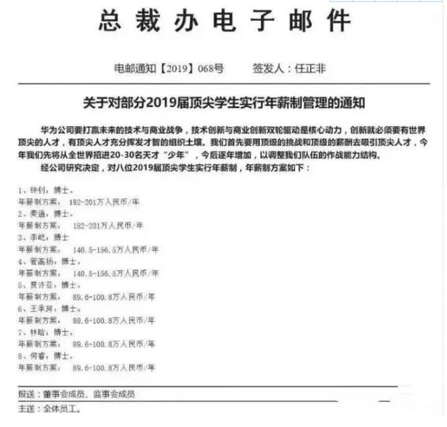 任正非简介:数学奇才韦东弈如果去华为，你猜任正非会开到多少年薪？