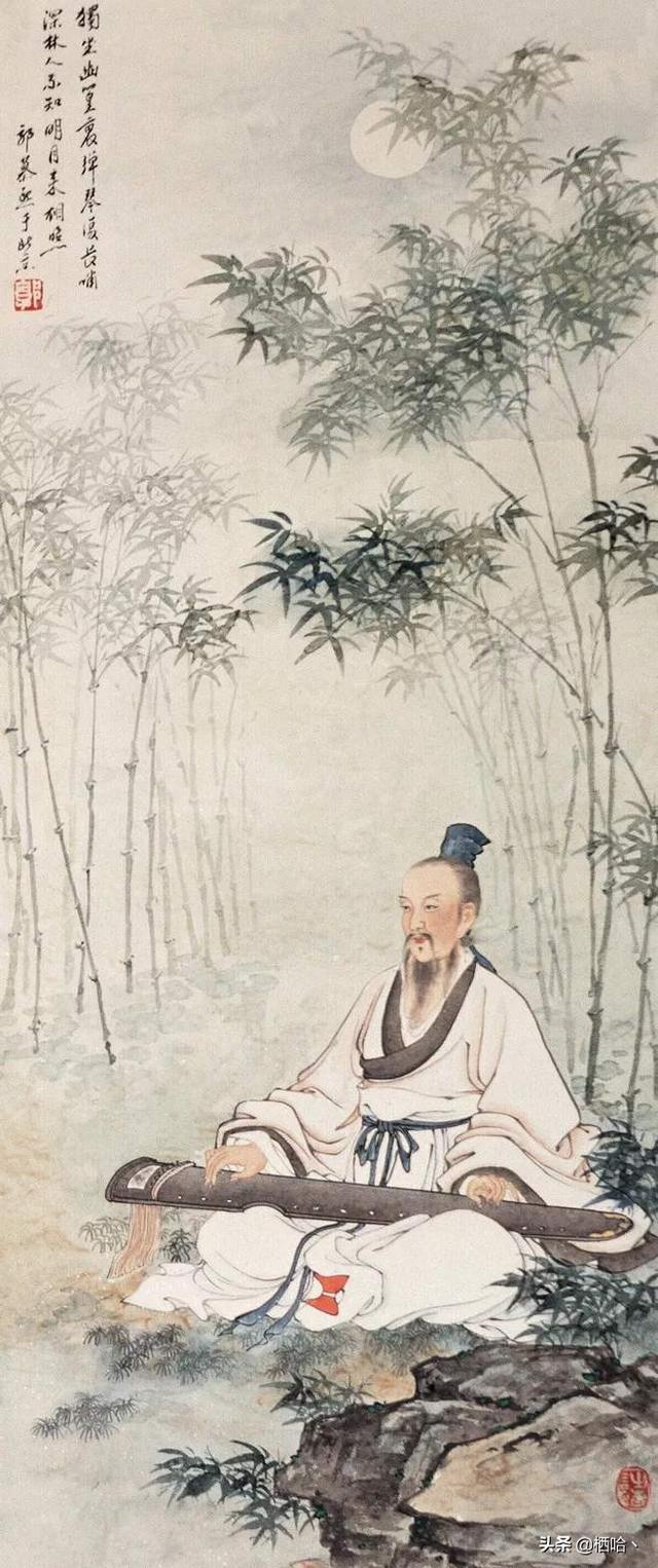 深林人不知下一句话,深林人不知,明月来相照,是亲朋好友的诗句吗怎么