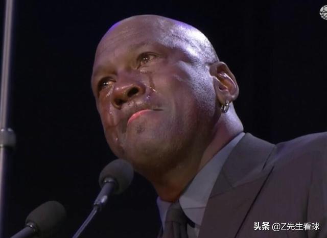 头条问答 - 科比追思会,乔丹在台上泪流满面演讲时